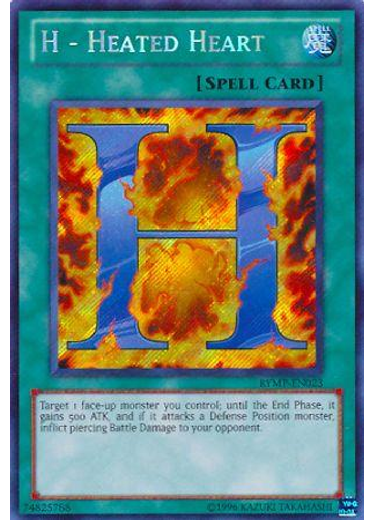 H - Heated Heart (Secret Rare Unlimited)