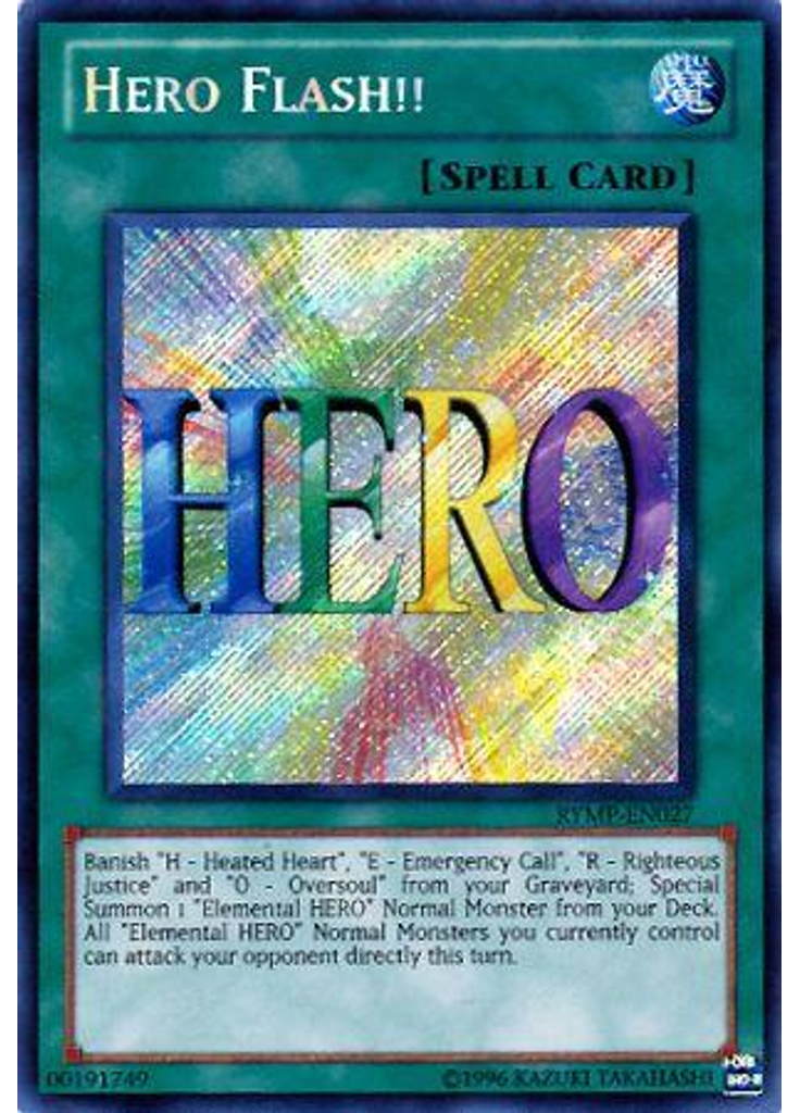 Hero Flash!! (Secret Rare Unlimited)