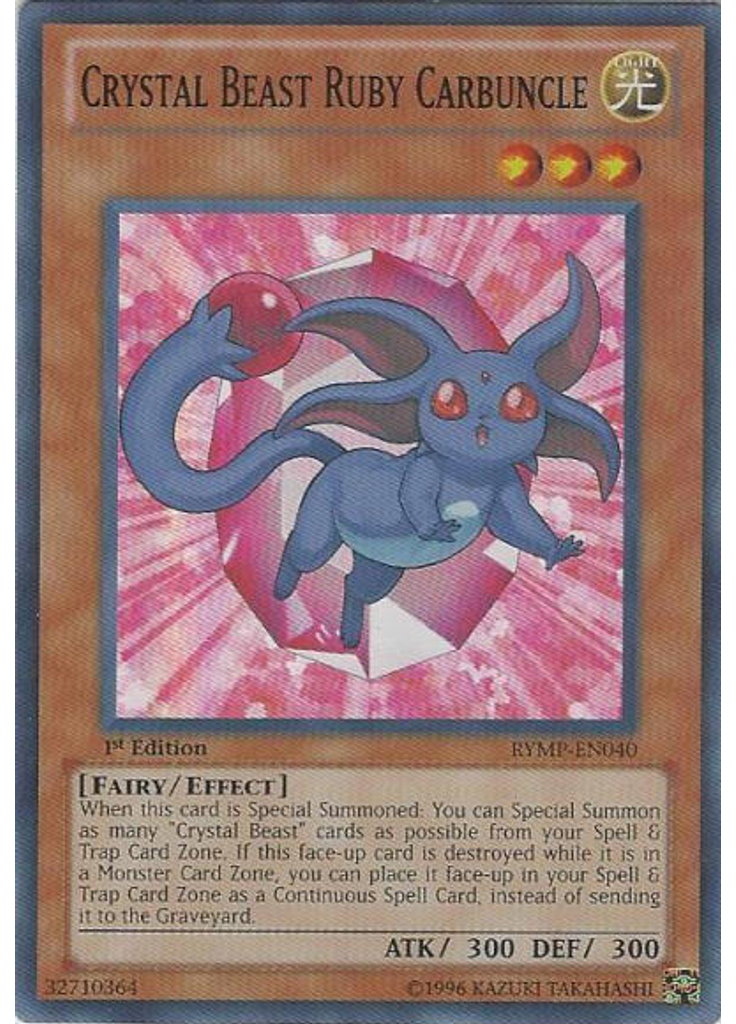 Crystal Beast Ruby Carbuncle