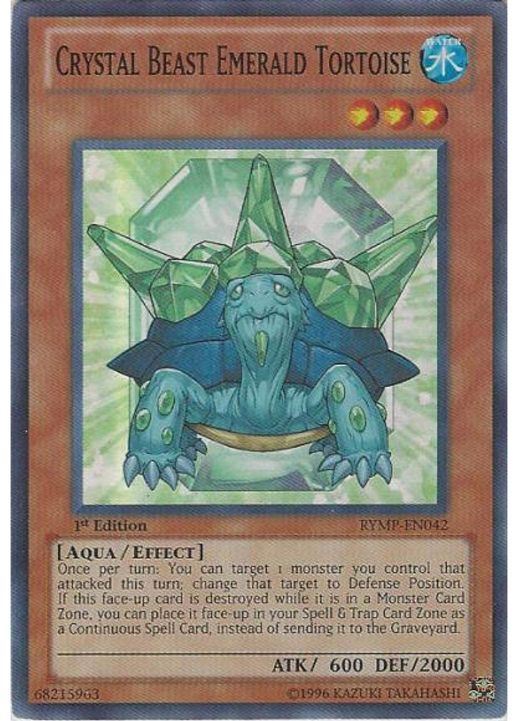 Crystal Beast Emerald Tortoise