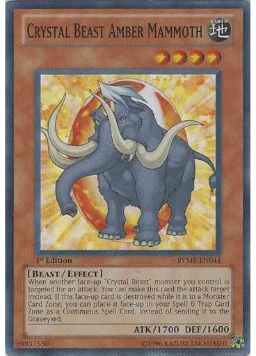 Crystal Beast Amber Mammoth