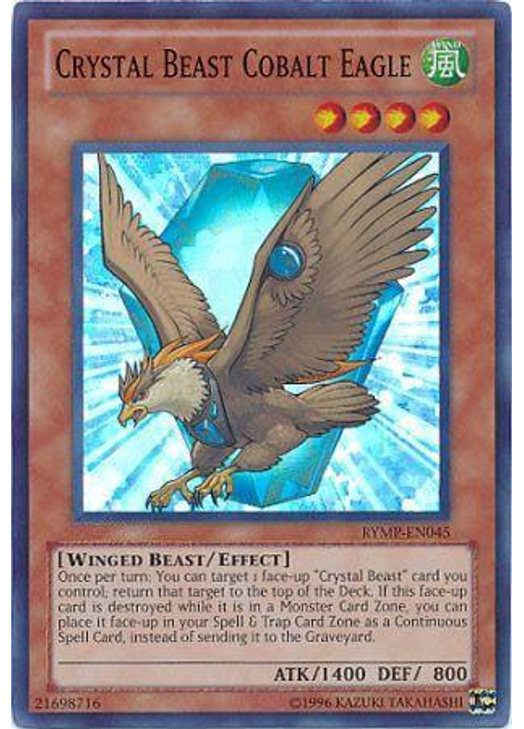 Crystal Beast Cobalt Eagle (Super Rare Unlimited)