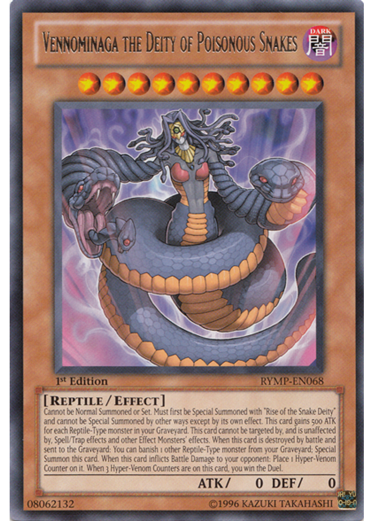 Vennominaga the Deity of Poisonous Snakes