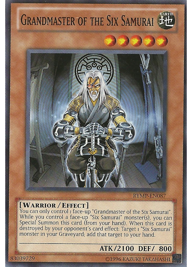 Grandmaster of the Six Samurai (Common Unlimited)