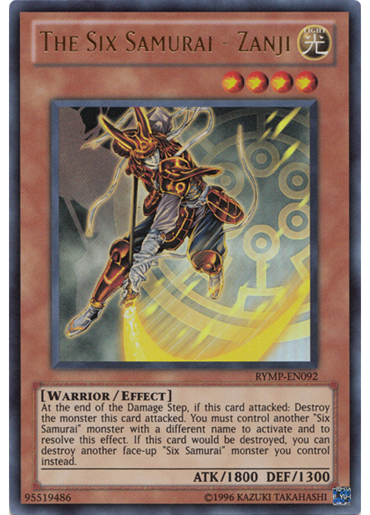 The Six Samurai - Zanji (Ultra Rare Unlimited)