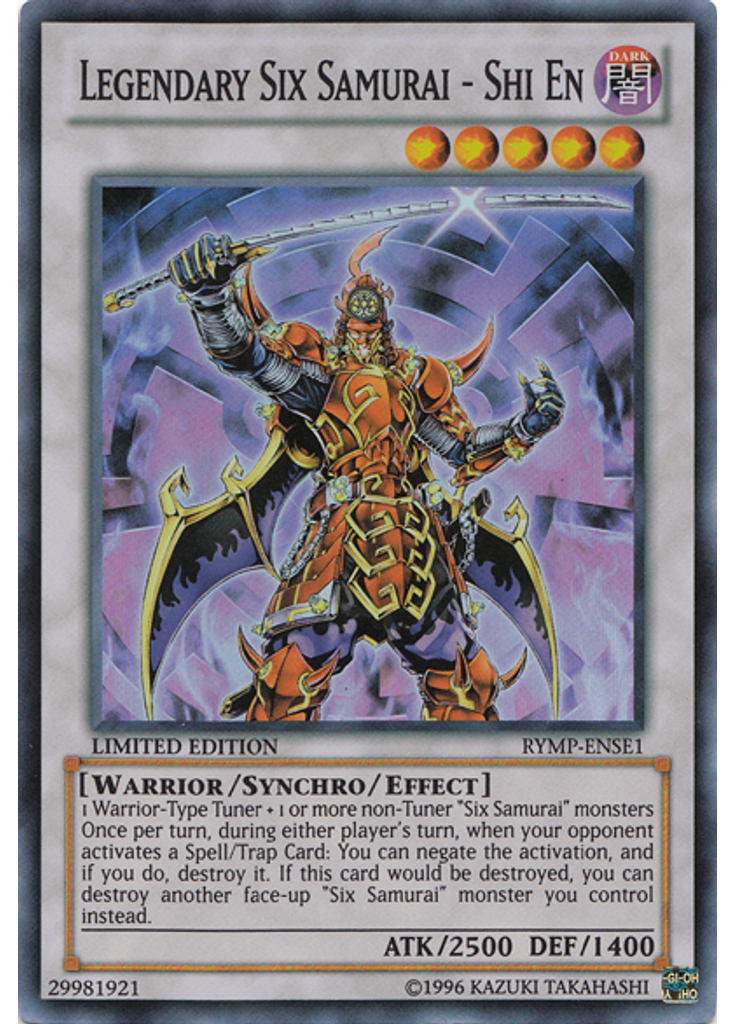 Legendary Six Samurai - Shi En