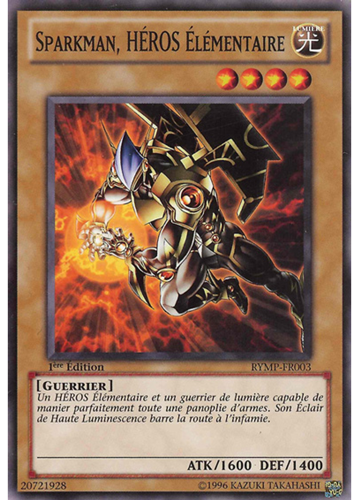 Sparkman, HÉROS Élémentaire