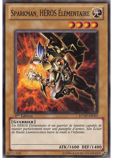 Sparkman, HÉROS Élémentaire