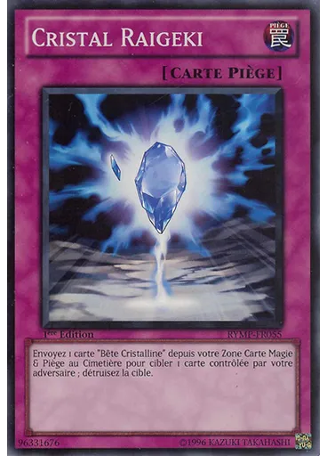 Cristal Raigeki — Méga-Pack Jaune Râ