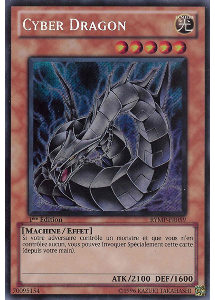 Cyber Dragon (Secret Rare 1st Edition)