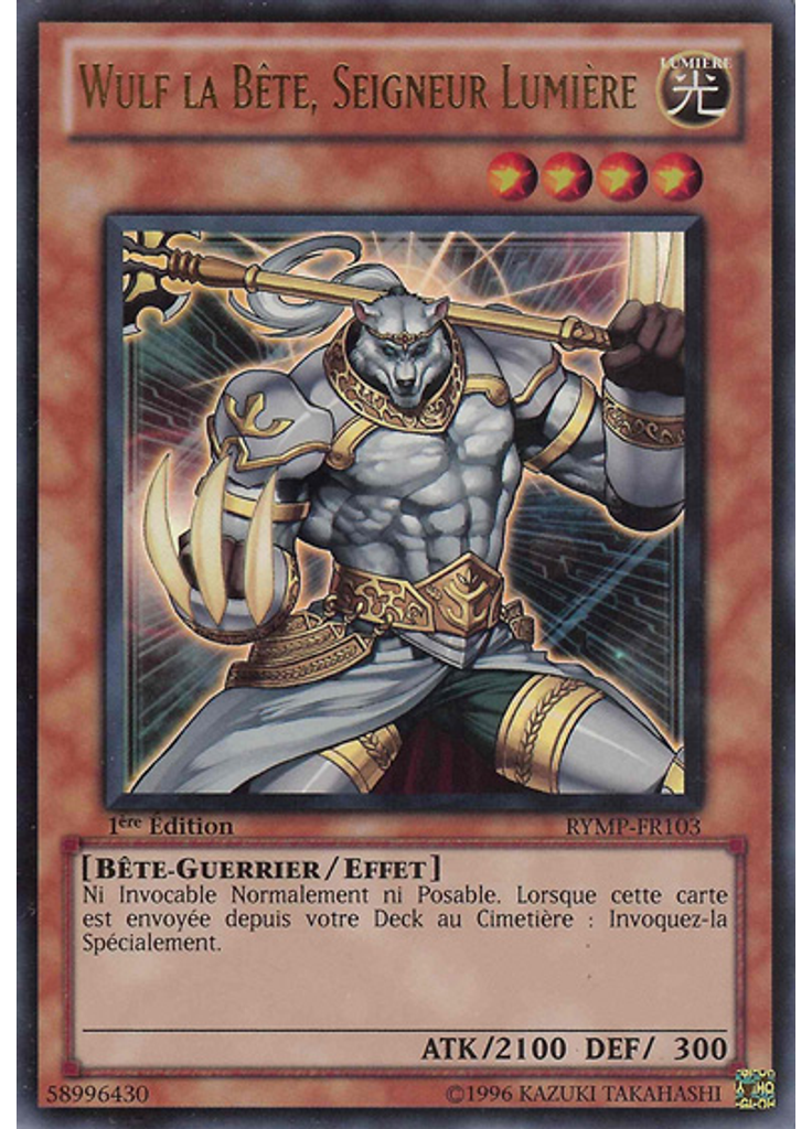 Wulf la Bête, Seigneur Lumière
