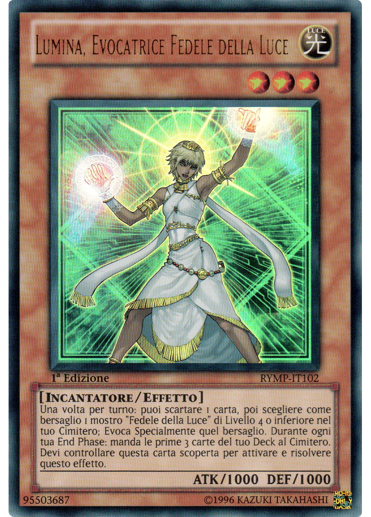 Lumina, Evocatrice Fedele della Luce
