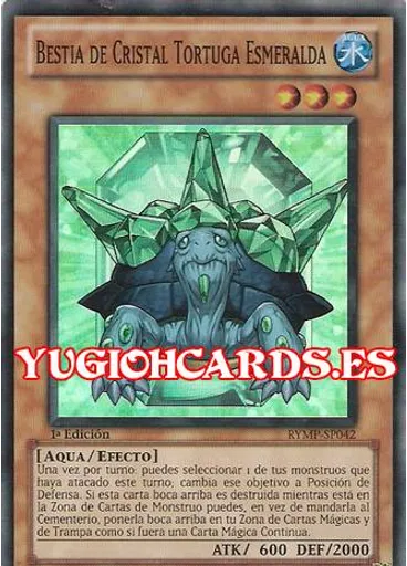 Bestia de Cristal Tortuga Esmeralda