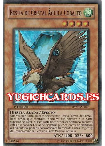 Bestia de Cristal Águila Cobalto