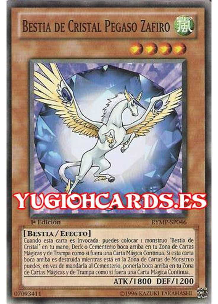 Bestia de Cristal Pegaso Zafiro