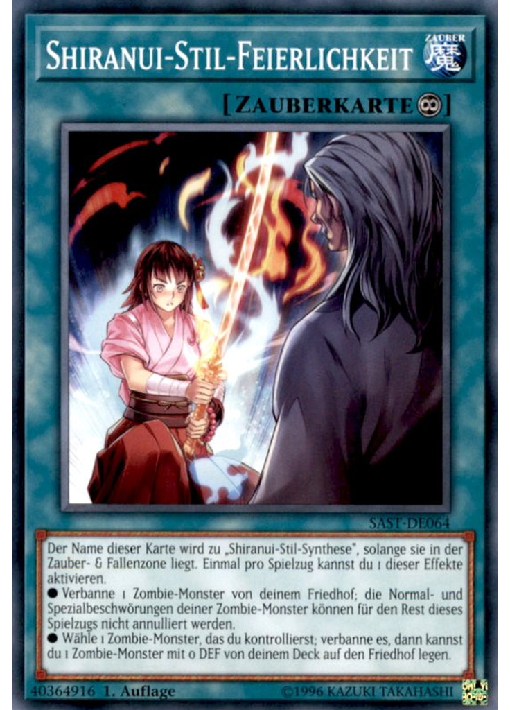 Shiranui-Stil-Feierlichkeit