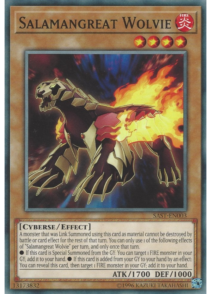 Salamangreat Wolvie (Common Unlimited)