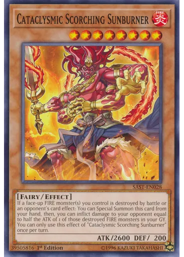 Cataclysmic Scorching Sunburner
