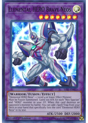 Elemental HERO Brave Neos