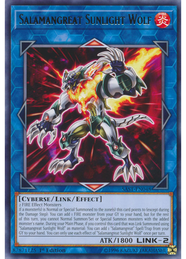 Salamangreat Sunlight Wolf