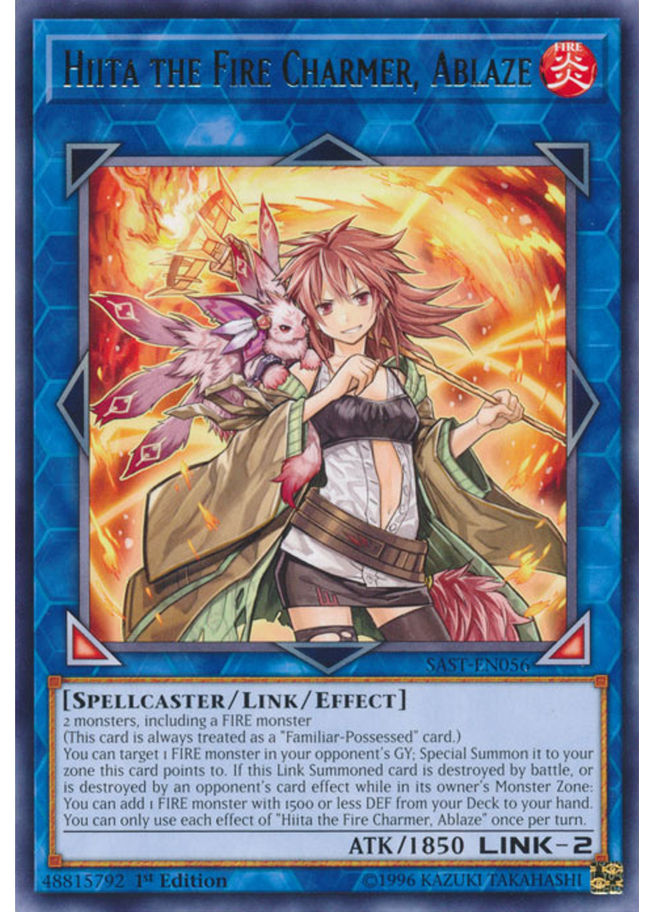 Hiita the Fire Charmer, Ablaze