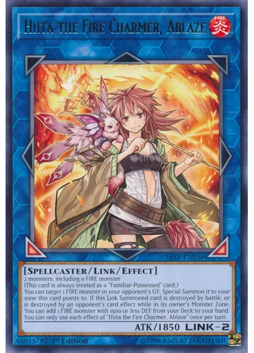 Hiita the Fire Charmer, Ablaze