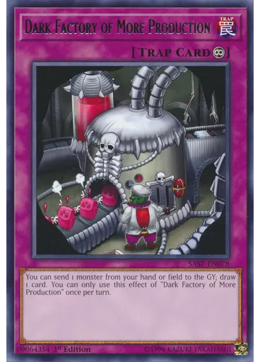 Dark Factory of More Production
