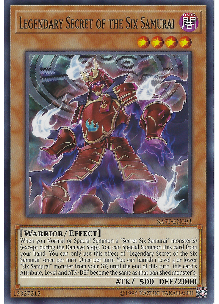 Legendary Secret of the Six Samurai (Common Unlimited)