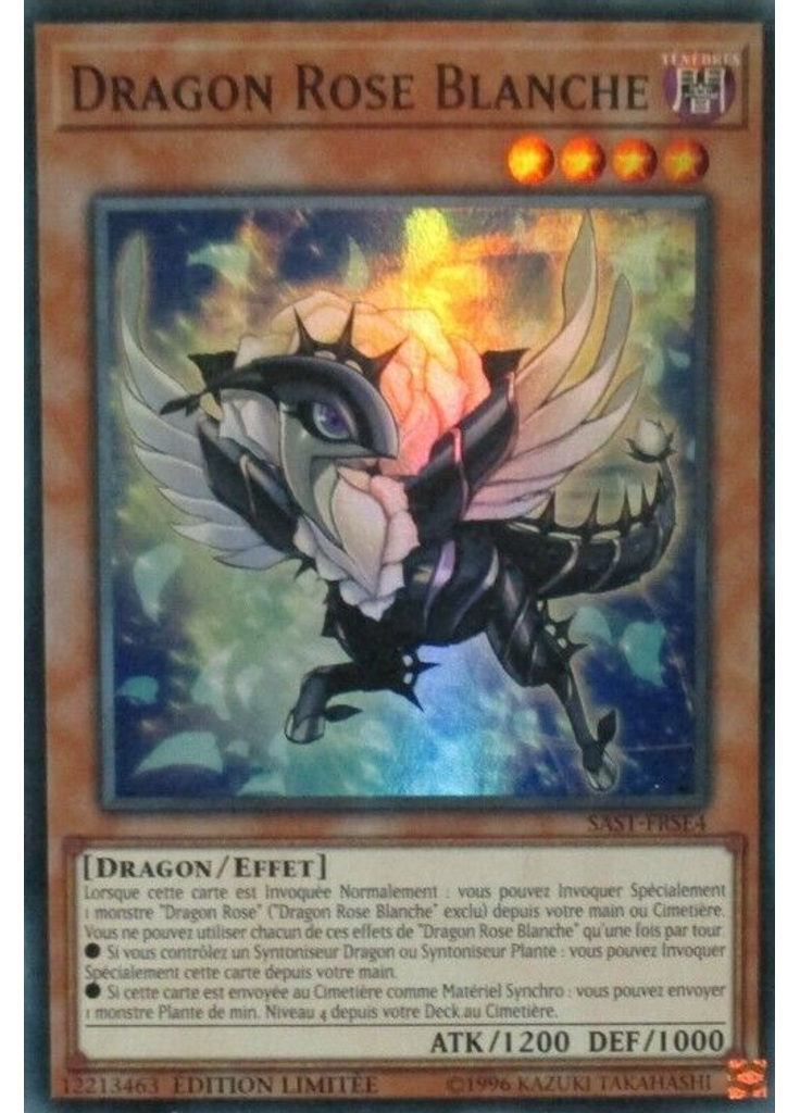 Dragon Rose Blanche