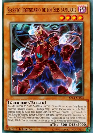 Secreto Legendario de los Seis Samuráis