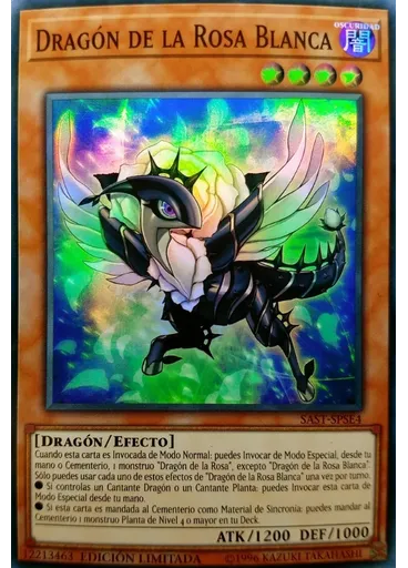 Dragón de la Rosa Blanca — Golpe Salvaje Edición Especial