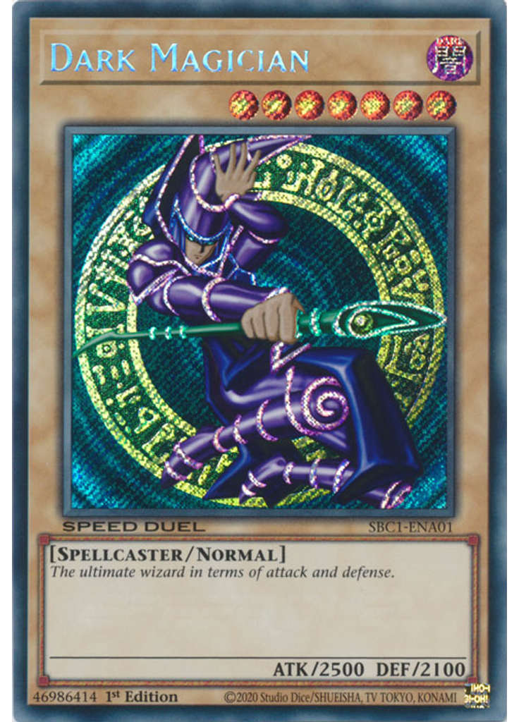 Dark Magician (Secret Rare 1st Edition)