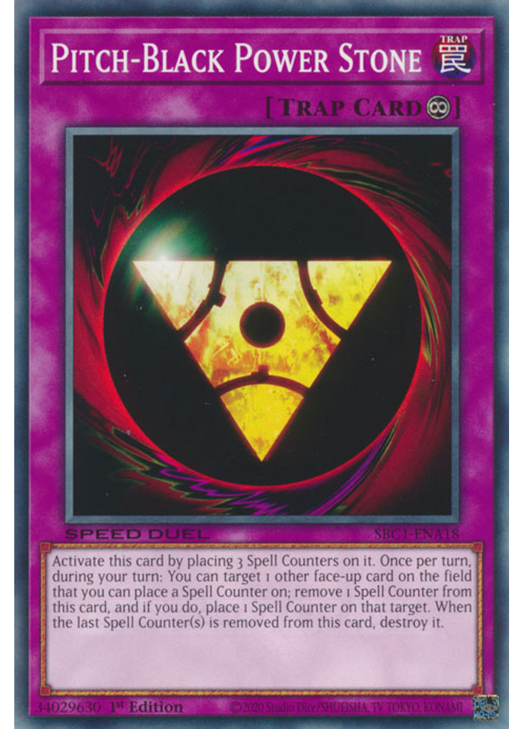 Pitch-Black Power Stone