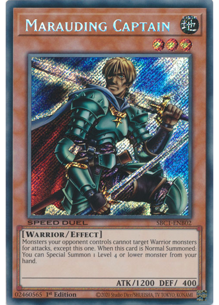 Marauding Captain (Secret Rare 1st Edition)