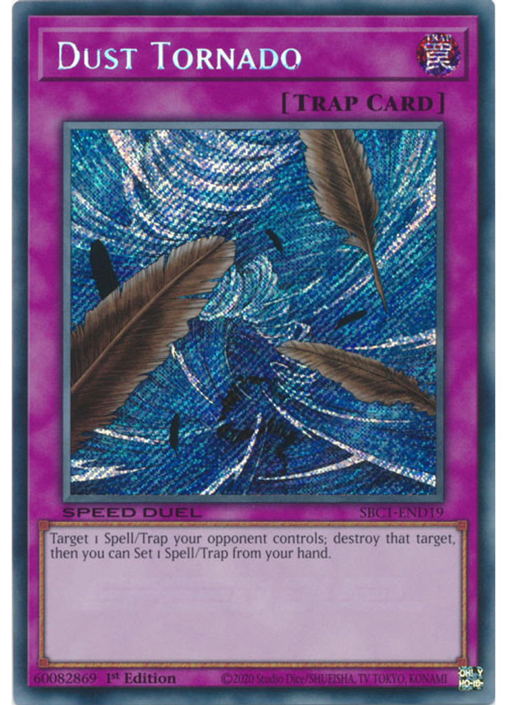 Dust Tornado (Secret Rare 1st Edition)
