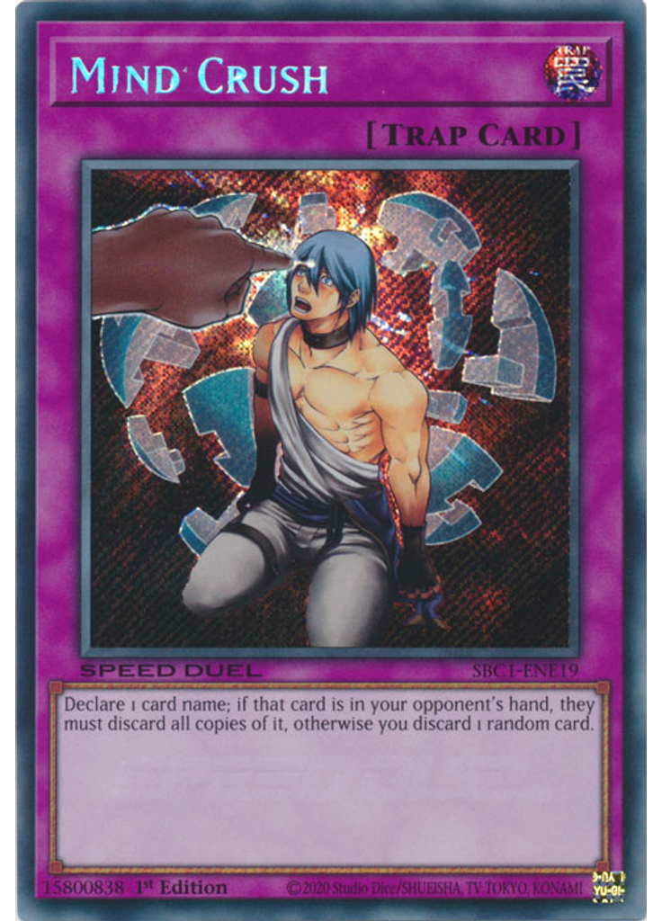 Mind Crush (Secret Rare 1st Edition)