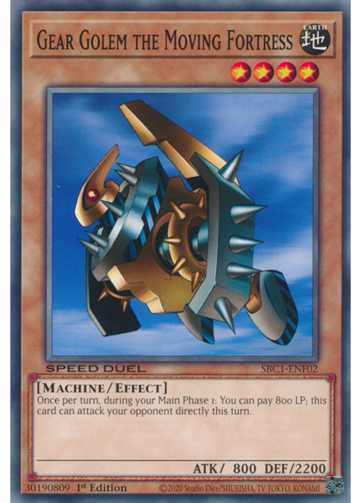 Gear Golem the Moving Fortress
