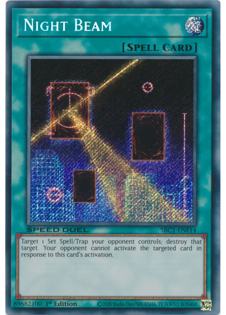 Night Beam (Secret Rare 1st Edition)