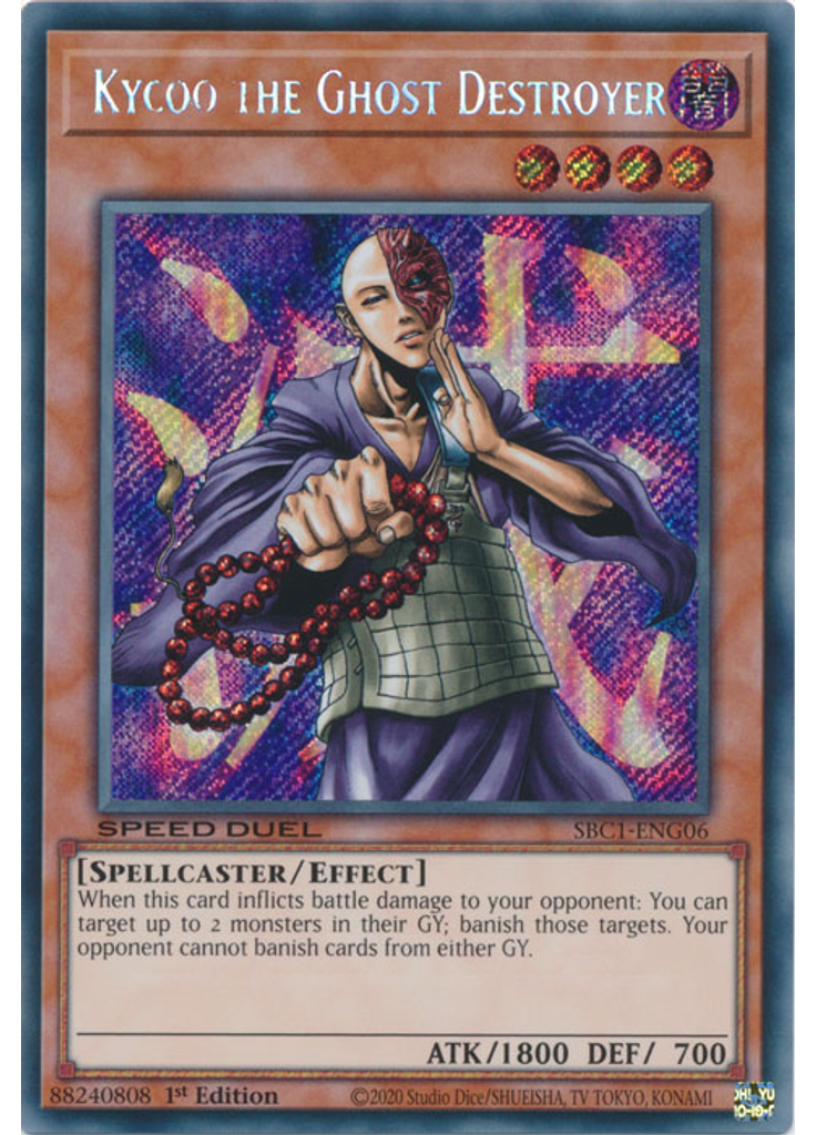 Kycoo the Ghost Destroyer (Secret Rare 1st Edition)