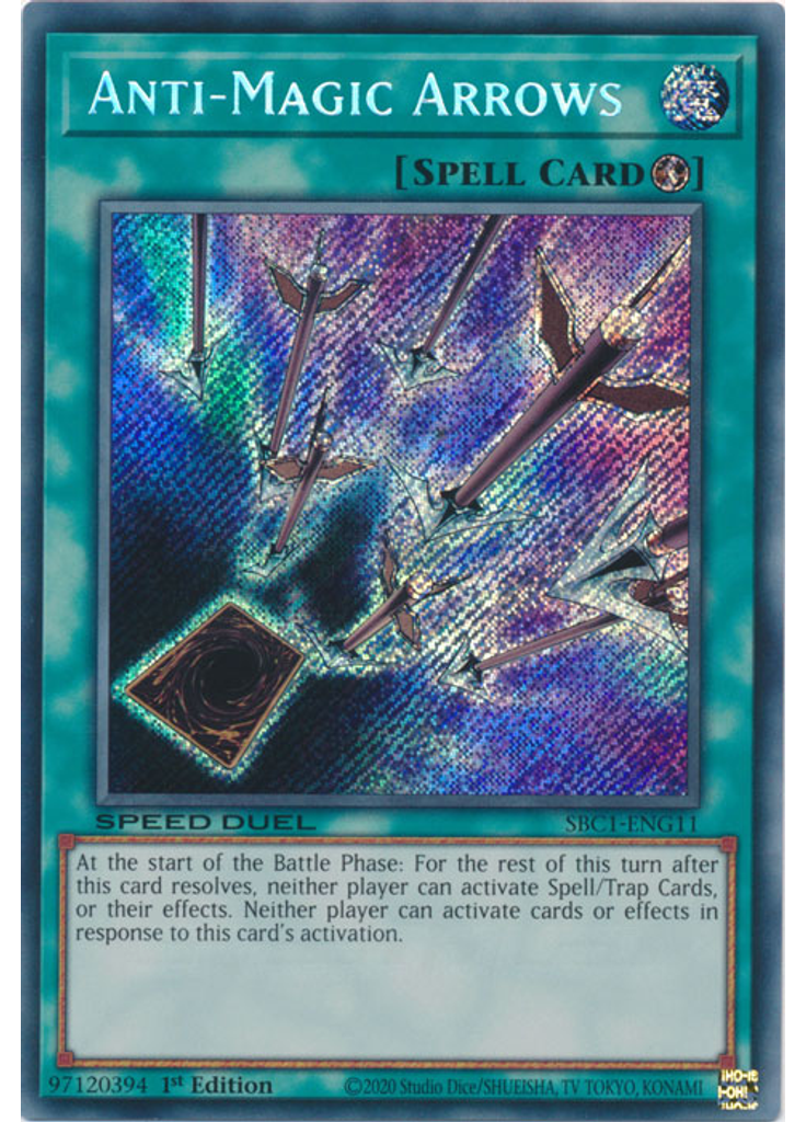 Anti-Magic Arrows (Secret Rare 1st Edition)