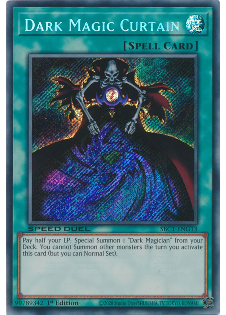 Dark Magic Curtain (Secret Rare 1st Edition)