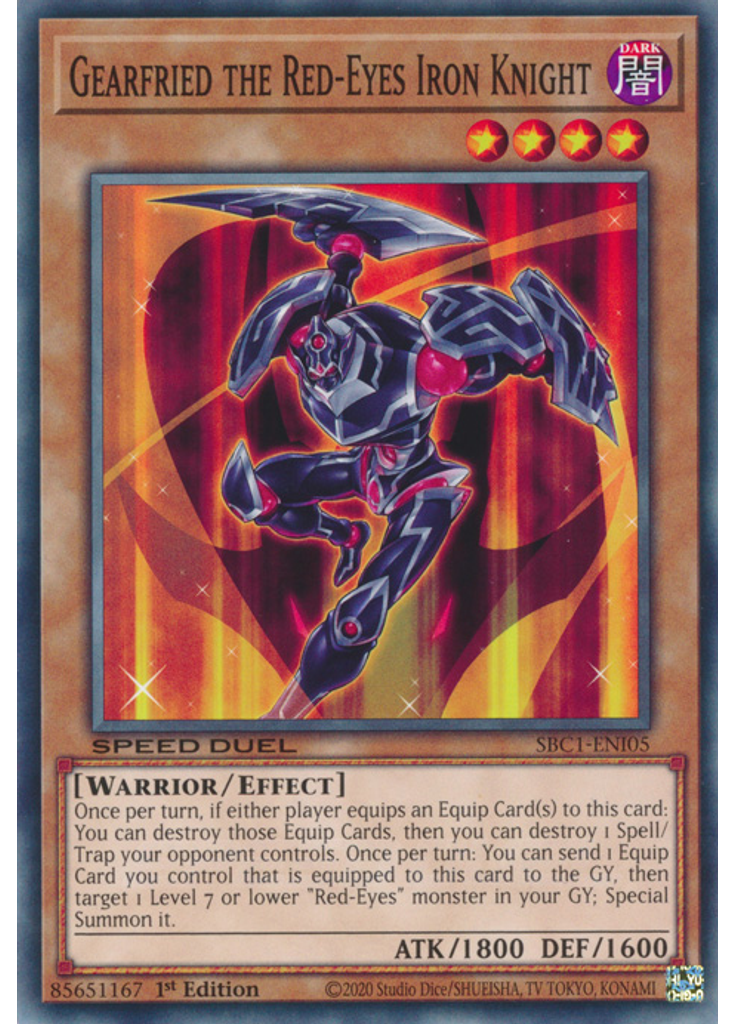 Gearfried the Red-Eyes Iron Knight