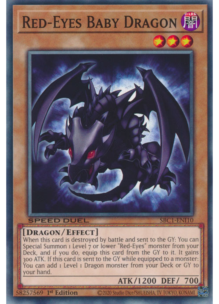 Red-Eyes Baby Dragon