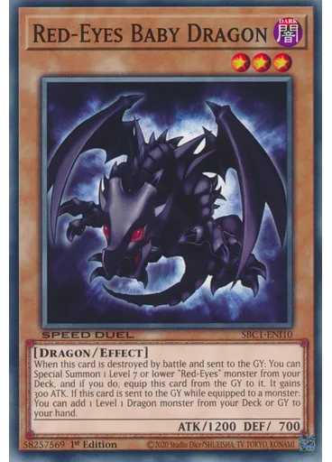 Red-Eyes Baby Dragon