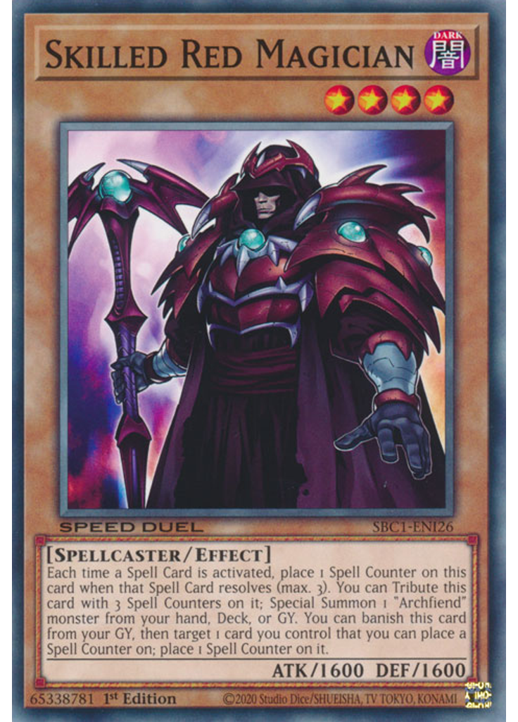 Skilled Red Magician