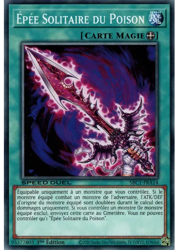 Épée Solitaire du Poison