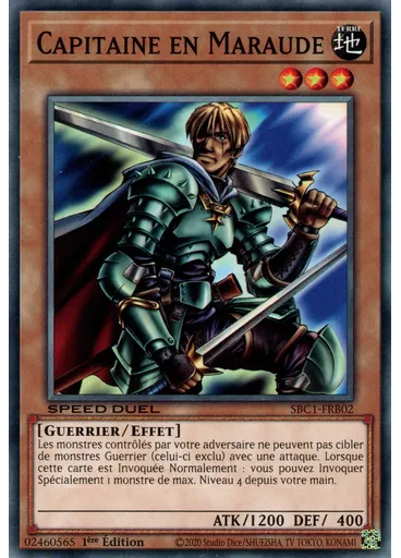 Capitaine en Maraude