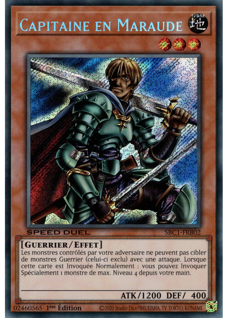 Capitaine en Maraude (Secret Rare 1st Edition)