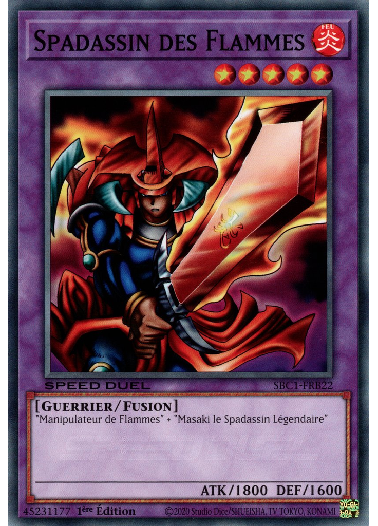 Spadassin des Flammes