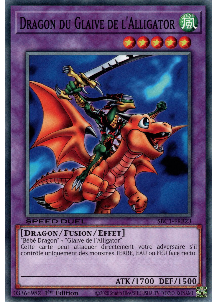 Dragon du Glaive de l'Alligator